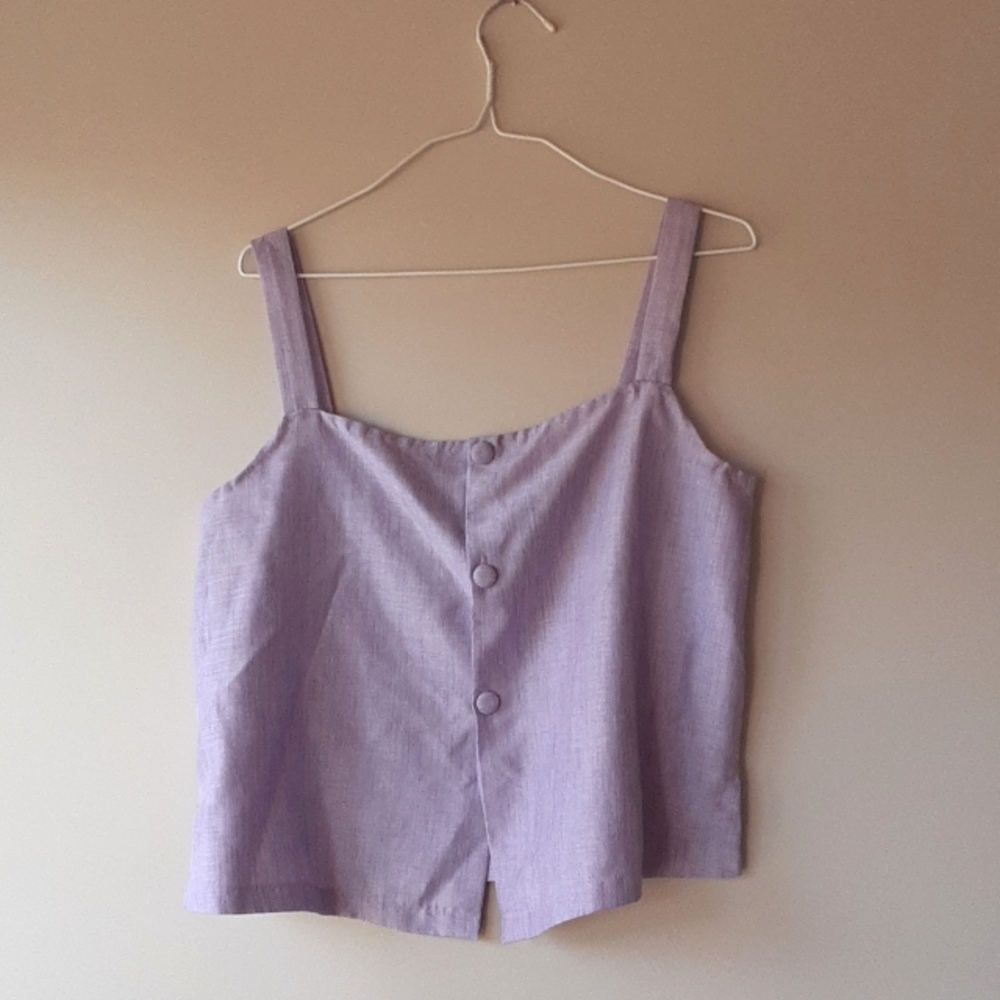 Lavender Summer Tank Top